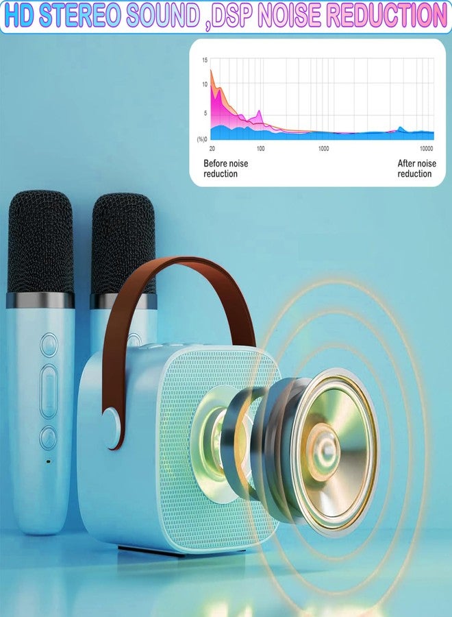 Darkant Colorful Lights Karaoke Speaker - Fun Portable Karaoke for Kids and Adults - Image 3
